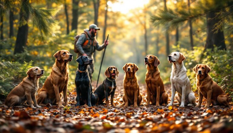ontdek de 9 jachthondenrassen die bekendstaan als de meest performante en betrouwbare metgezellen voor elke jacht.
