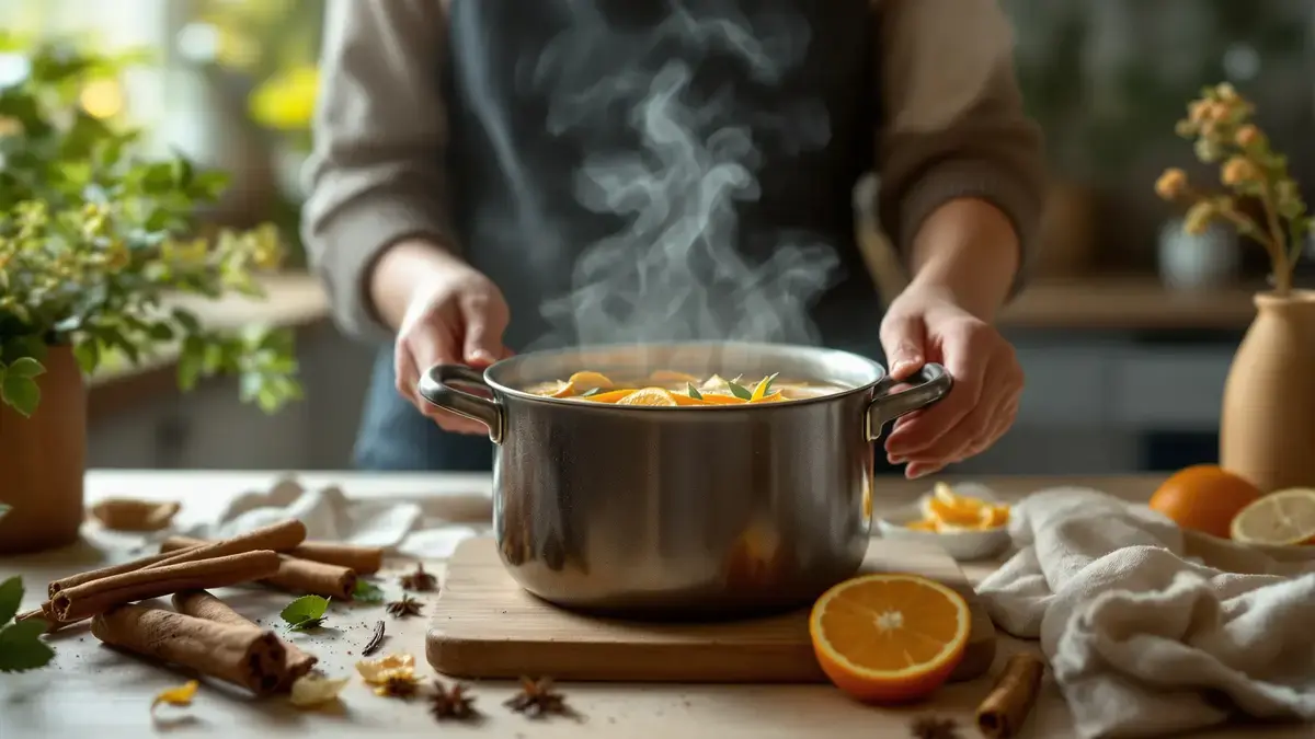 Hoe u uw huis kunt laten geuren met citrusschillen en aromatische kruiden