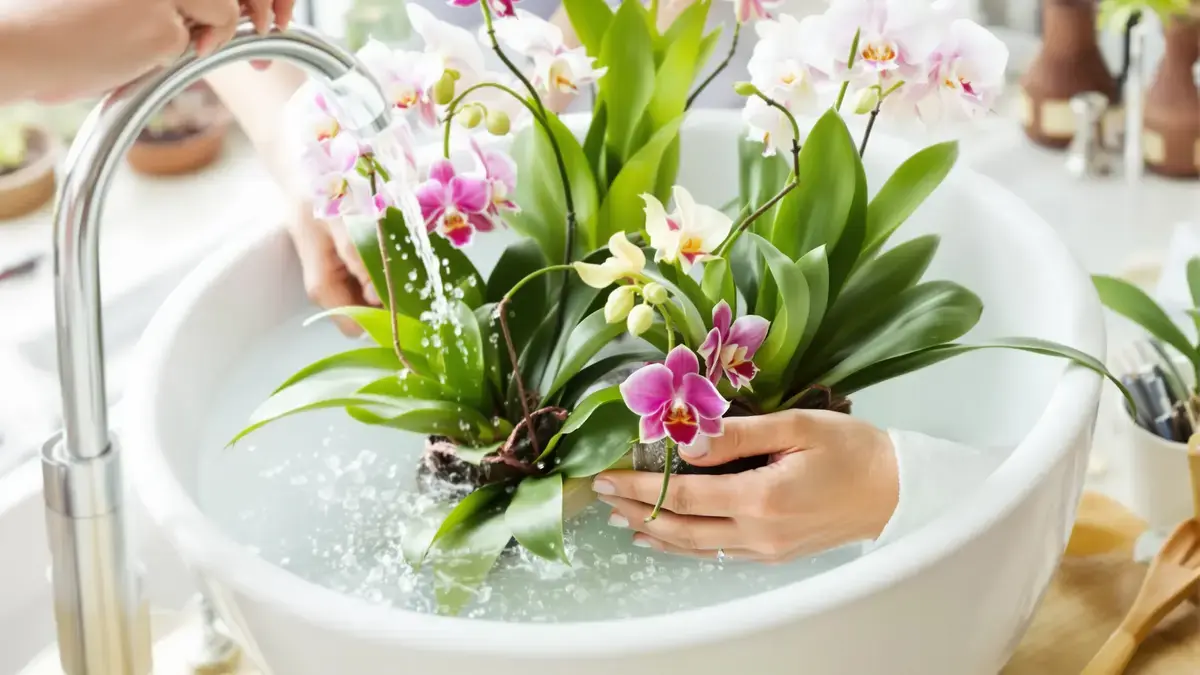 Ontdek het revitaliserende bad dat experts aanbevelen om uw dorstige orchideeën weer tot leven te wekken