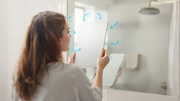 De vriezertruc om beslagen spiegels snel weer helder te krijgen: hoe koude lucht condensatie voorkomt