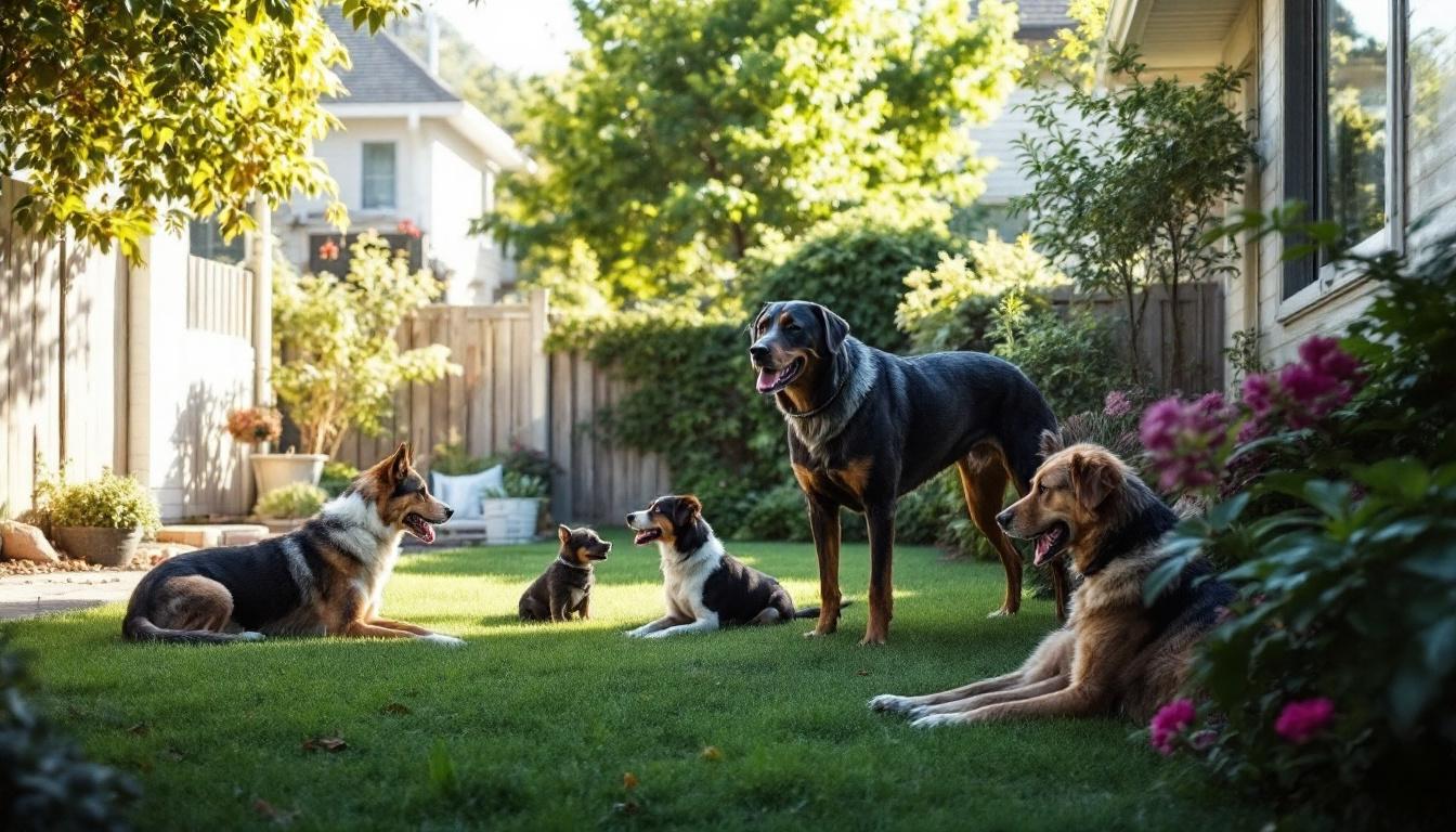 ontdek 5 beschermende hondenrassen die vriendelijk en niet-agressief zijn, perfect voor een veilig en liefdevol gezinshuis.