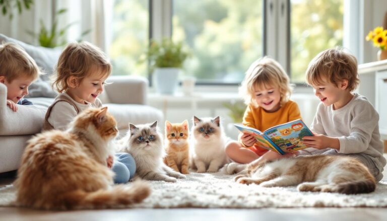 ontdek 5 geduldige en tolerante kattenrassen die perfect zijn voor gezinnen met jonge kinderen. leer welke katten het beste passen bij een kindvriendelijke omgeving.