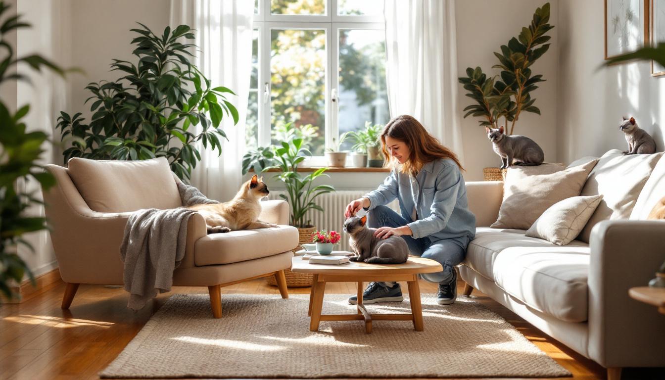 ontdek 5 kattenrassen die weinig verzorging nodig hebben, perfect voor drukke levensstijlen en beginnende kattenliefhebbers.