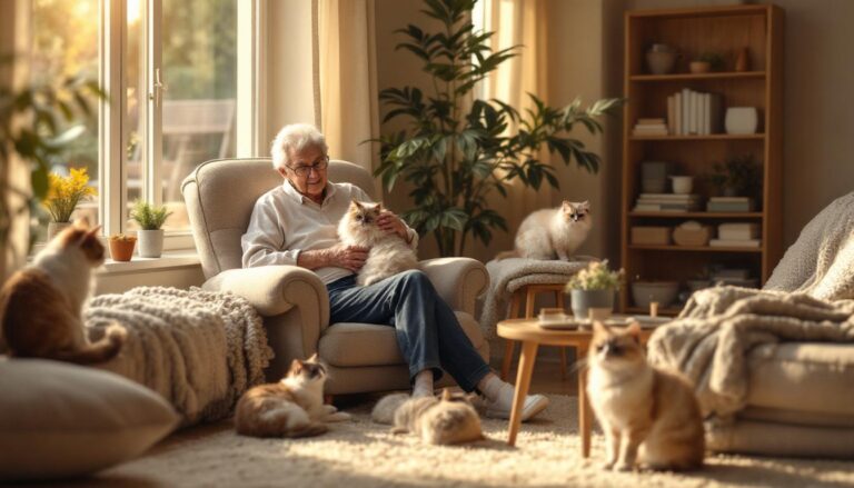 ontdek 5 rustige kattenrassen die perfect passen bij de levensstijl van ouderen. deze katten zijn vriendelijk, kalm en makkelijke metgezellen.