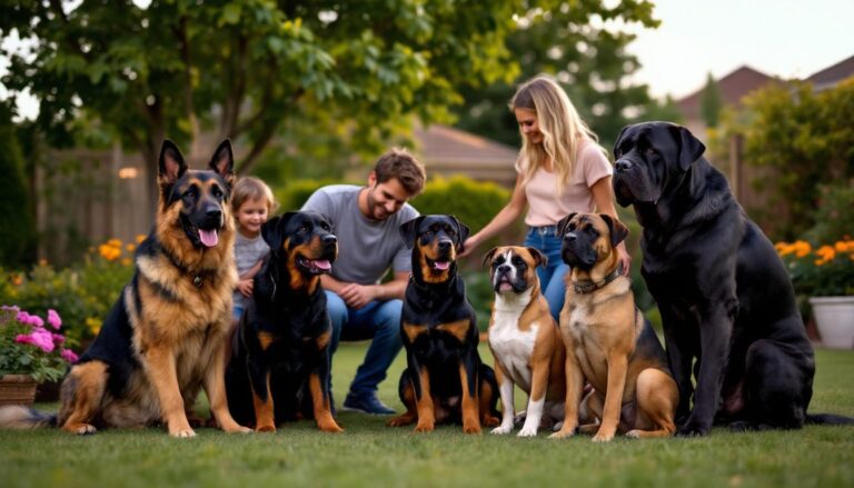 ontdek 6 hondenrassen die uitstekend zijn in het waarborgen van de veiligheid van uw gezin. bescherm uw huis met deze trouwe en waakzame metgezellen.