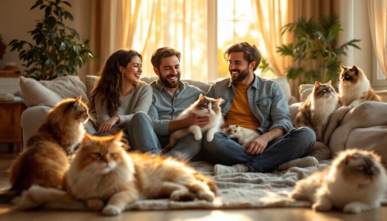 ontdek 6 kattenrassen die ideaal zijn voor gezinnen die voor het eerst een kat adopteren. gemakkelijk in de omgang en perfect voor ieder gezin.