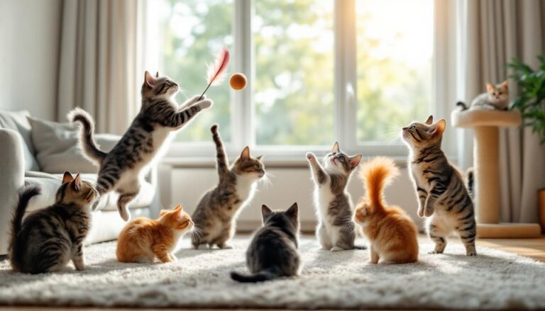 ontdek 6 speelse kattenrassen die hun energie en activiteit behouden, zelfs als ze volwassen zijn. perfect voor iedereen die op zoek is naar een levendige en speelse kat!