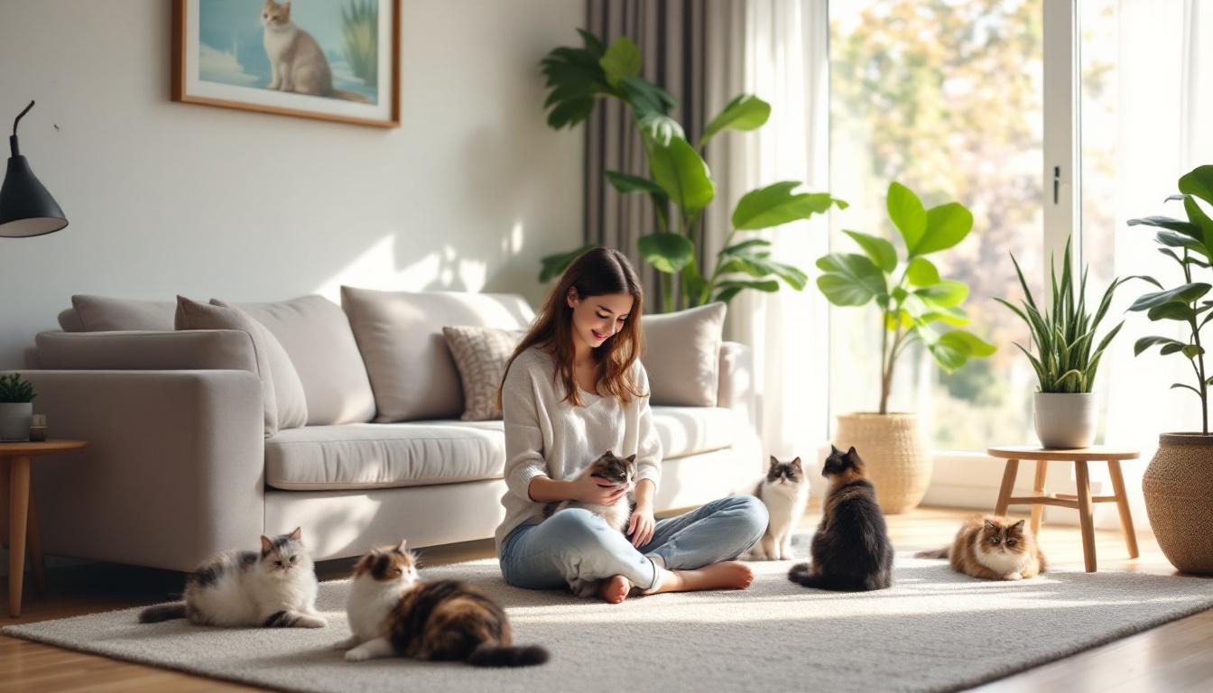 ontdek 6 kattenrassen die weinig miauwen en perfect zijn voor een rustige leefomgeving. ideaal voor liefhebbers van kalme huisdieren zonder veel geluid.