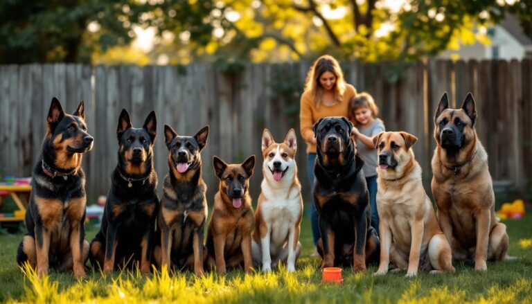 ontdek 7 hondenrassen die perfect geschikt zijn om de veiligheid van uw gezin te beschermen en een veilige thuissituatie te garanderen.