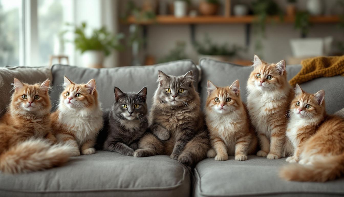 ontdek 7 kattenrassen met een bijzonder stabiel karakter die perfect zijn voor gezinnen en mensen die op zoek zijn naar een trouwe en evenwichtige huisgenoot.