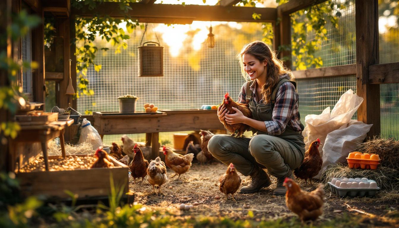 ontdek de 7 onmisbare accessoires die het houden van kippen een stuk eenvoudiger maken. maak je kippenverzorging makkelijker en leuker met deze handige tips!