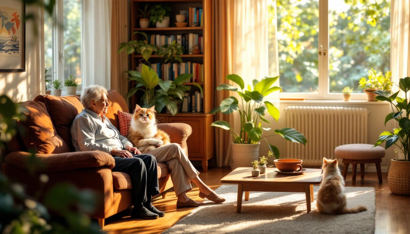 ontdek de meest rustige en liefdevolle kattenrassen die perfect zijn voor alleenwonende senioren, ideaal voor gezelschap en ontspanning.