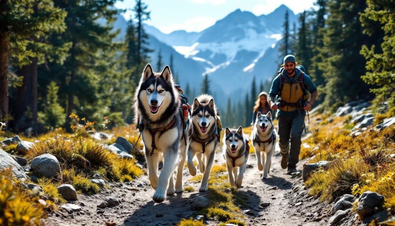 ontdek de meest uithoudingsvolle hondenrassen die perfect zijn voor lange wandeltochten en avontuurlijke buitenactiviteiten.