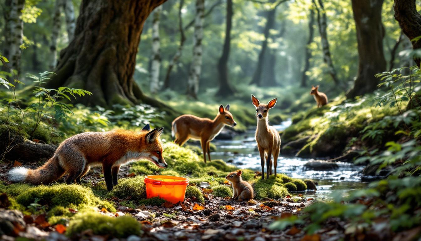 ontdek hoe dieren reageren op onbekende objecten in hun leefomgeving en wat dit ons vertelt over hun gedrag en aanpassingsvermogen.