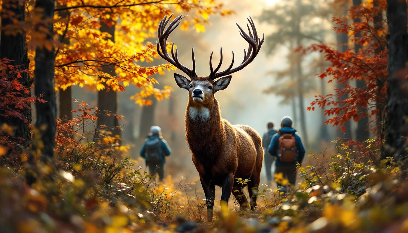 ontdek hoe het geluid van een hert tijdens de bronsttijd heet en leer meer over het gedrag van herten in deze periode.