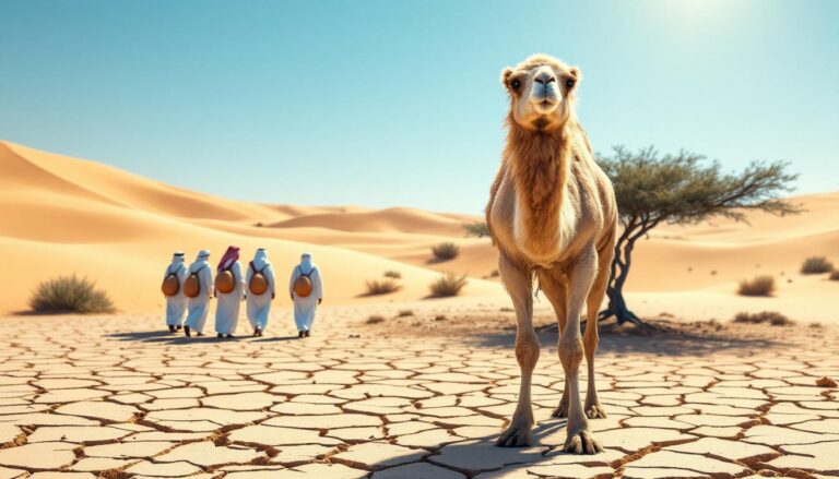 ontdek hoe lang een kameel of dromedaris zonder water kan overleven en leer meer over hun indrukwekkende aanpassingen aan woestijnomstandigheden.