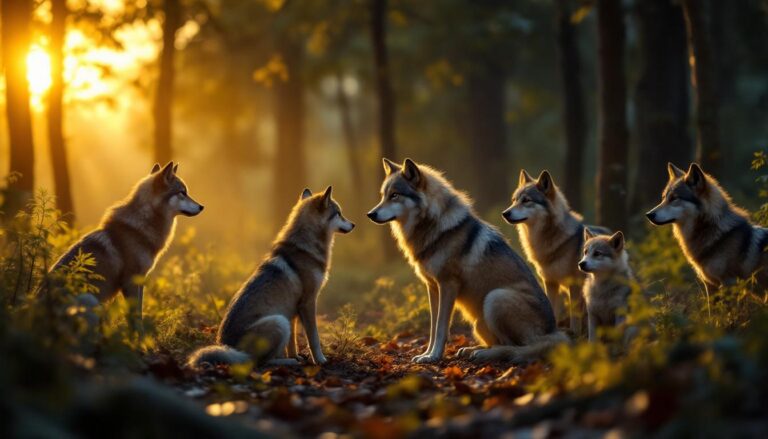 ontdek hoe wolven hun sociale structuur heropbouwen en hun groep reorganiseren na het verlies van een leider.