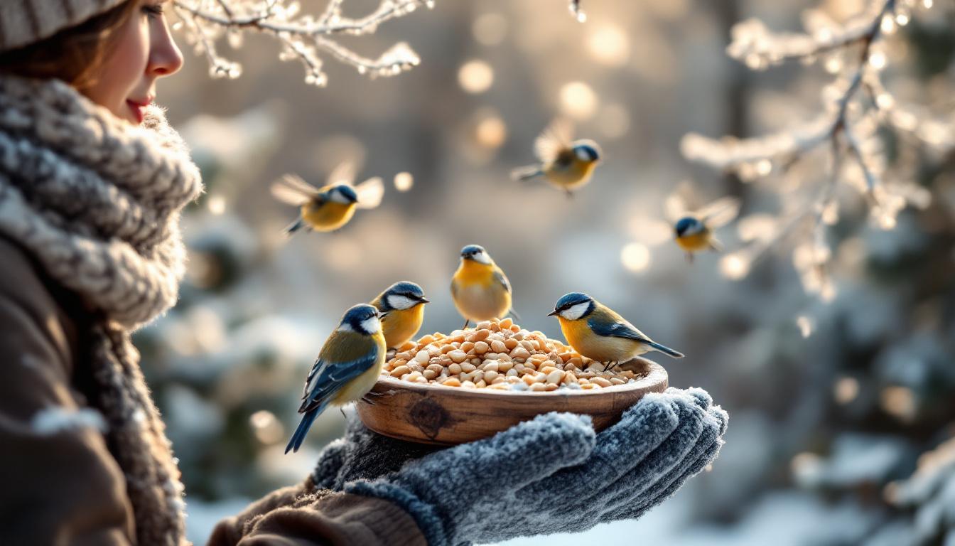 ontdek vanaf wanneer je veilig mezen kunt voeren in de winter en welke zaden het beste zijn om ze te helpen overleven bij koud weer.