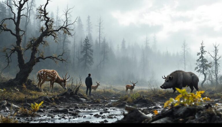 ontdek hoe dieren zich aanpassen en overleven wanneer hun natuurlijke voedselbronnen verdwijnen.