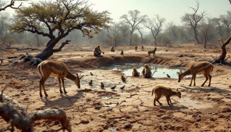 ontdek hoe dieren zich aanpassen en overleven wanneer hun vaste voedselbron plots verdwijnt.