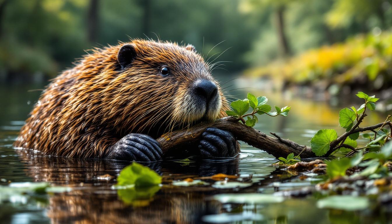 ontdek wat een bever precies eet en krijg een volledig overzicht van zijn dieet, inclusief favoriete planten en voedingsgewoonten.