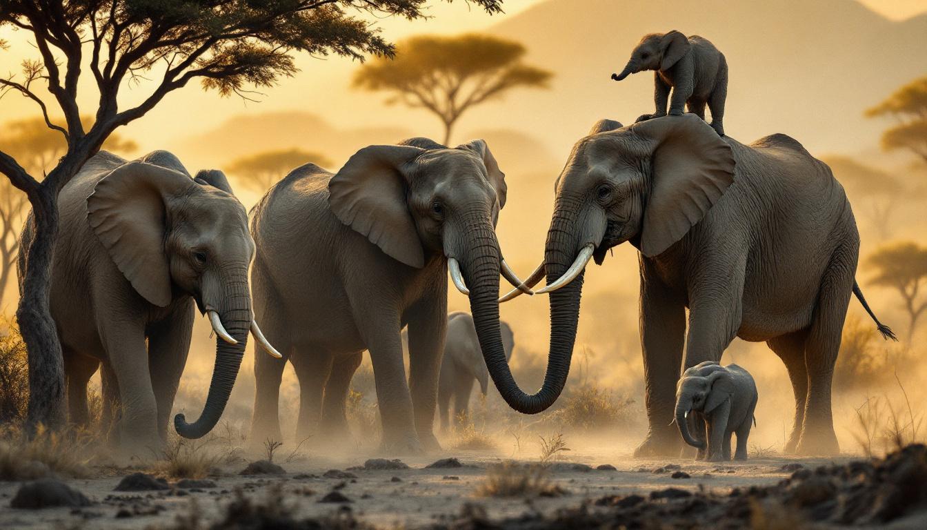 ontdek het gedrag van olifanten wanneer een groepslid sterft en leer meer over hun sociale band en rouwproces.